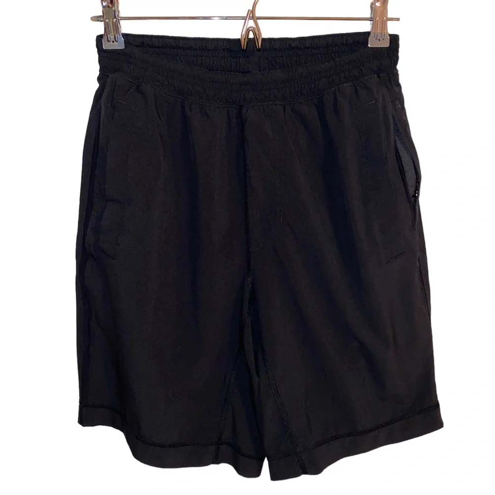 Mens Lululemon Black Shorts Size M - Picture 1 of 3